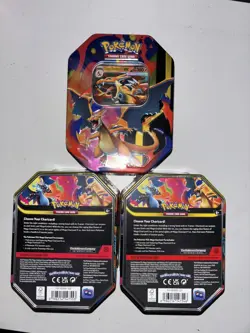 2 x Pokemon TCG: Mega Charizard ex Tins X & Y Set ✅Brand New & Sealed ✅Fast Ship - Image 3