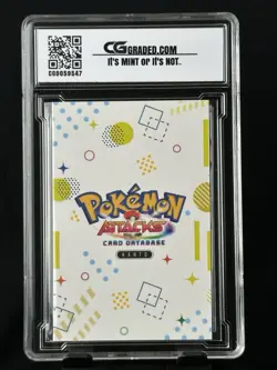 Dragonite CG 10 Pristine Attacks 2 Database Pokemon 2024 Nintendo PSA CGC - Image 2