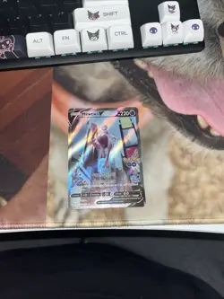Mewtwo V (Alternate Full Art) 072/078 Pokemon GO Holo NM - Image 1