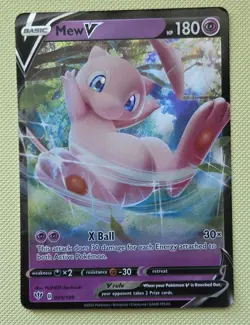 Pokemon Mew V 069/189 Sword & Shield Darkness Ablaze - Image 1
