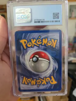 CGC 10 Pristine Brock's Vulpix Gym 73/132 Heroes 1st Edition Pokemon 2000 - Image 2