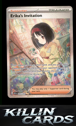 Erika's Invitation - 203/165 203/165 Pokemon Special Illustration Rare SV: Scarl - Image 1