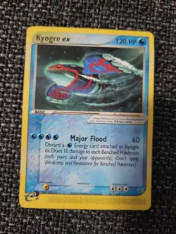 Pokemon Kyogre ex - Promo Normal 2003 001 LP+ - Image 1