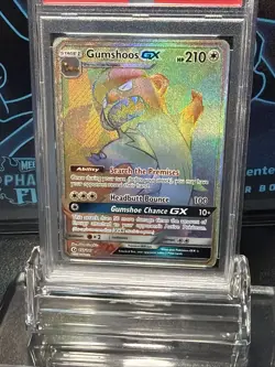 2017 Pokemon Sun & Moon #157 FA Gumshoos GX Secret PSA 10 - Image 3