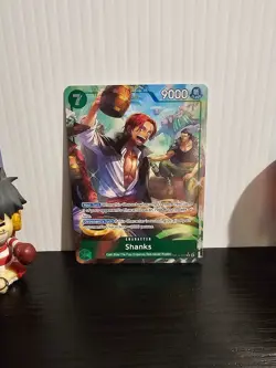 One Piece CCG Shanks OP14-027 Alt Art R The Azure Sea's Seven English - Image 1