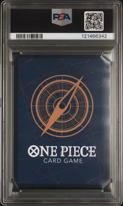ONE PIECE OP05-119 MONKEY D. LUFFY 3RD ANNIVERSARY GOLD PSA 10 - Image 2