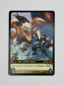 World of Warcraft TCG Legion 113/319 Extended Art Thulthun - Image 1