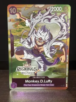 Monkey D Luffy Rare Offline Regional 2024 P-041 One Piece Promo Card English - Image 1
