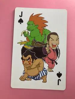 J Dan Blanka E. HONDA Street Fighter 4 Arcade Edition Playing Card Japnaese - Image 2