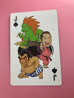 J Dan Blanka E. HONDA Street Fighter 4 Arcade Edition Playing Card Japnaese - Image 3