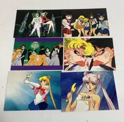 4 OPENED PACKS Sailor Moon Series Three 6-Card Sealed Pack Dart DIC 2000 - Image 3