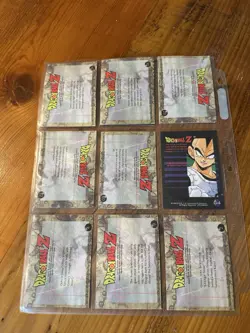 Dragon Ball Z - Zarbon G5 - Super Saiyan Goku G-4 + 8 cards - Image 2