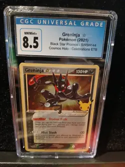 Greninja Star SWSH144 SWSH: Sword & Shield Promo Cards Holo Gold Star - Image 1