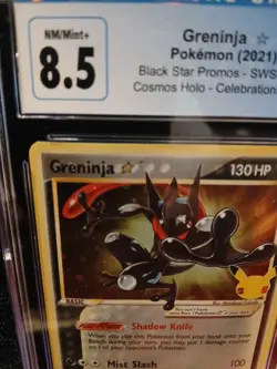 Greninja Star SWSH144 SWSH: Sword & Shield Promo Cards Holo Gold Star - Image 2