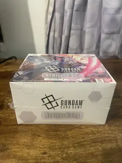 GD01 Booster Box Gundam Card Game Newtype Rising English Sealed - Image 2