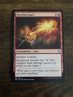 Burning Anger 166/361 Commander Legends MTG Magic the Gathering D7467* - Image 1