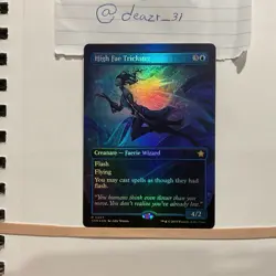 High Fae Trickster (Borderless) Foundations Foil MINT - Image 1