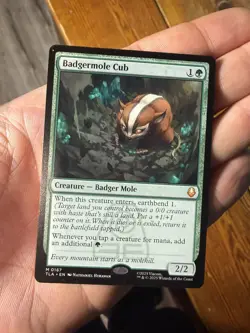 Badgermole Cub - 167 - TLA - NM - MTG Magic the Gathering - Image 1