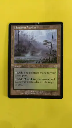 MTG Llanowar Wastes, Apocalypse; MP a litter damage - Image 1