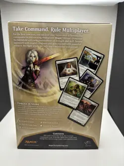 Magic The Gathering Commander Deck Forged In Stone - Image 2