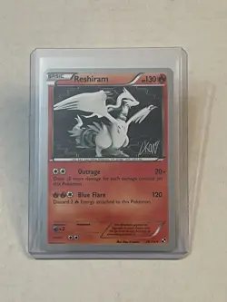 Pokemon TCG Reshiram 26/114 World Championships 2011 Non-Holo Rare NM - Image 1