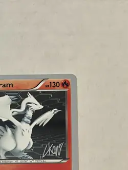 Pokemon TCG Reshiram 26/114 World Championships 2011 Non-Holo Rare NM - Image 5