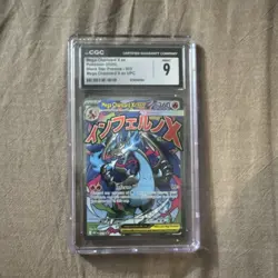 Pokemon Mega Charizard X ex Black Star Promo Holo CGC 9 Card 023 - Image 1