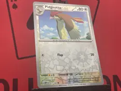 Pidgeotto 017/165 Reverse Holo Scarlet & Violet 151 Pokemon Card TCG 2023 NM - Image 4