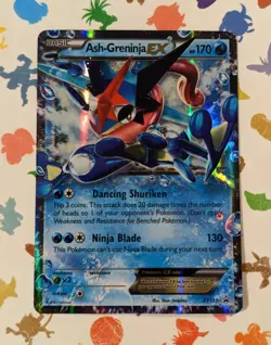 Pokemon TCG Ash-Greninja EX XY133 Holo Blackstar Promo English 2016 - Image 1