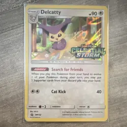 Delcatty Celestial Storm Stamped Promo Holo Pokemon Card SM132 2018 - Image 1