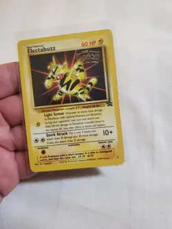 Electabuzz NM/LP Pokemon TCG 1999 Stamped WB Kids First Movie Promo # 2 - Image 1