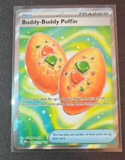 Buddy-Buddy Poffin 167/132 Mega Evolutions Pokemon TCG - Image 1