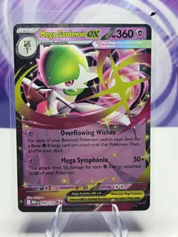 Mega Gardevoir EX 060/132 Mega Evolution Double Rare Pokemon TCG - Image 1