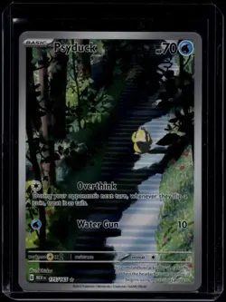 Pokemon TCG Psyduck 175/165 Scarlet & Violet 151 Illustration Rare NM - Image 1