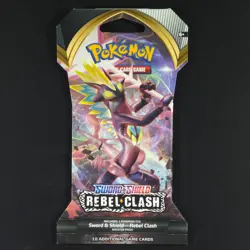 Rebel Clash Sleeved Booster Pack Pokemon Sealed - Image 1