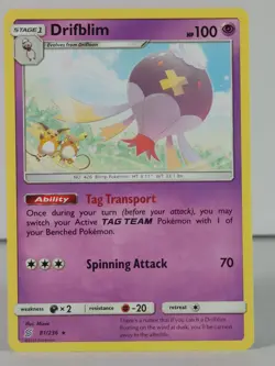 Drifblim - Unified Minds - 81/236 - Rare - singles - Pokemon TCG - Image 3