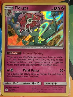 Florges 152/236 - Cosmic Eclipse Pokemon Holo 2019 - Image 1