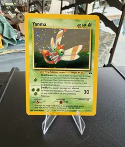 Pokemon Neo Discovery Yanma #17/75 Holo Rare 2001 TCG LP - Image 1
