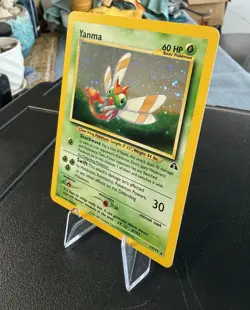 Pokemon Neo Discovery Yanma #17/75 Holo Rare 2001 TCG LP - Image 3