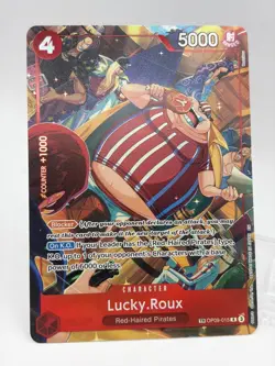Lucky.Roux (TR) OP09-015 A Fist of Divine Speed Foil NM One Piece TCG - Image 3
