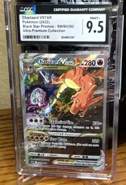 Charizard VSTAR SWSH262 Promo Holo CGC 9.5 Sword & Shield Pokemon Card - Image 1