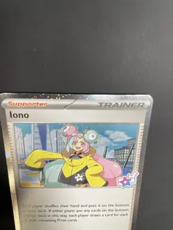 Iono - (Cosmo Foil Version) 185/193 Miscellaneous Cards & Products Holo - Image 2