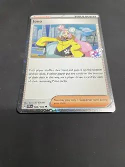 Iono - (Cosmo Foil Version) 185/193 Miscellaneous Cards & Products Holo - Image 3