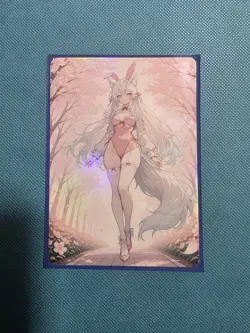 Beautiful Waifu Card -Fenrys-Goddess ACG Custom DIY Fan Art Card - Image 1
