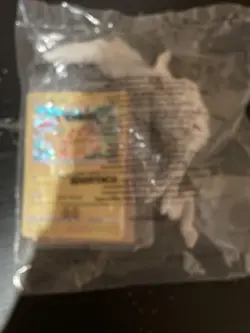 McDonalds Pikachu Holo Promo 2018 Pokemon Card Still Sealed With Reshiram Toy - Image 3