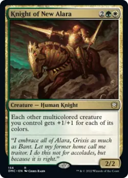 Knight of New Alara Dominaria United Commander PLD Rare CARD ABUGames - Image 1