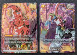 x2 Majin Buu : Evil 034/086 Gold Tournament Promo Dragon Ball Card Fusion World - Image 1