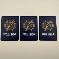 One Piece Card Game Monkey D. Luffy OP07-109 x3 Playset 6000 Power Rare Cards - Image 2