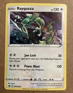 Rayquaza SWSH029 SWSH: Sword & Shield Promo Cards Holo - Image 1