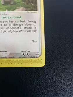 Pokemon Card Shelgon 41/97 EX Dragon Uncommon - Image 5